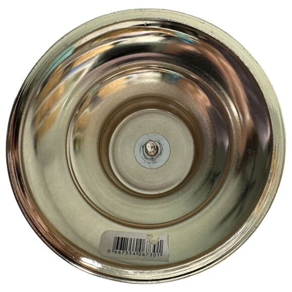 Bath & Body Works Gold Christmas Holiday Tree Presents 3 Wick Candle Holder - Picture 3 of 6